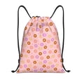 thumbnail image 1 of Sikiie Donuts Drawstring Backpack Drawstring Bags, Draw String Back Bag for Sports, Gym, Travel, Swimming, Beach-Small, 1 of 6