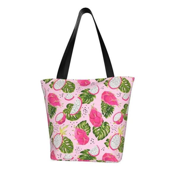 Sikiie Dragon Fruits Shoulder Bag Casual Hobo Crossbody Tote Bag for Women and Men Large Purse Messenger Bag Travel Work