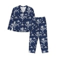 thumbnail image 1 of Sikiie Dragon Women's Long-Sleeve Shirt and Full-Length Bottom Pajama Set (s-xxl)-Small, 1 of 7