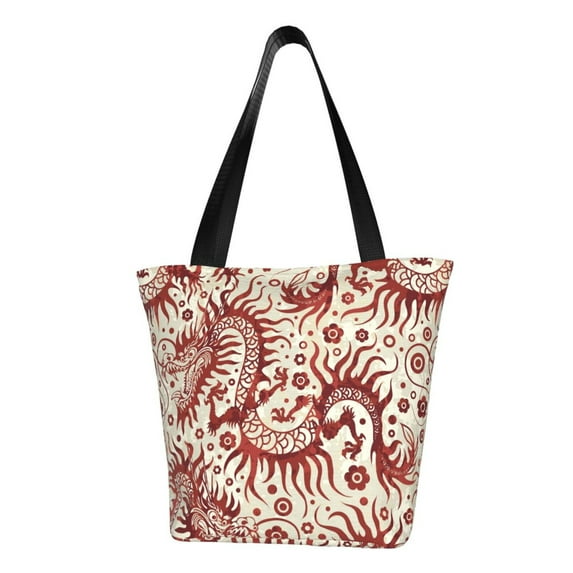 Sikiie Dragons1 Shoulder Bag Casual Hobo Crossbody Tote Bag for Women and Men Large Purse Messenger Bag Travel Work