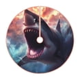 thumbnail image 1 of Sikiie Dramatic Shark Attack Christmas Tree Skirt, Christmas Tree Decorations, Christmas Decor, Tree Mat Decoration(30-48IN)-30", 1 of 6