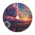 thumbnail image 1 of Sikiie Dreamy Dandelion Sunset Christmas Tree Skirt, Christmas Tree Decorations, Christmas Decor, Tree Mat Decoration(30-48IN)-36", 1 of 6