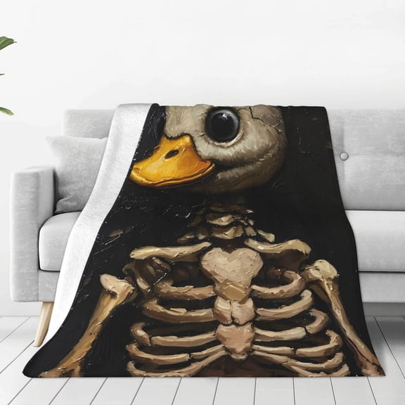 Sikiie Duck Bones Ultra-Soft Micro flannel Blanket Luxury All Seasons Warm Blanket for Bedding Sofa and Travel (4 sizes)-40"x30"
