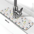 thumbnail image 1 of Sikiie Easter Rabbit Splash Guard for Sink Faucet-1 PC Super Absorbent Fast Drying Mat Sink Gadgets-Splash Guard for Kitchen, Sink Mat, 1 of 7