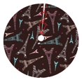 thumbnail image 1 of Sikiie Eiffel Tower 30-48 inches {designName} Print Christmas Tree Skirt Snowman Xmas Tree Skirt with Edge Christmas Decorations for Holiday Party36", 1 of 7