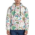 thumbnail image 1 of Sikiie Fairy Flower Men's Hoodie, Essentials Hoodie, Sweatshirt, Pullover Hooded Sweatshirt for Men-4X-Large, 1 of 7