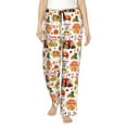 thumbnail image 1 of Sikiie Fall Farm Pumpkin Women’s Lounge Pants, Lounge Pants Sleep Bottoms, Lounge for Women, Womens Pajama Pants -Medium, 1 of 6