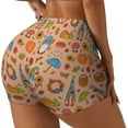 thumbnail image 1 of Sikiie Fall Gnomes1 Workout Shorts Women Scrunch Butt Gym Shorts Seamless High Waist Tummy Control Yoga Biker Athletic Shorts-X-Large, 1 of 8