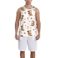 thumbnail image 1 of Sikiie Fall Squirrel Basketball Jersey Reversible Men's Mesh Athletic Sports Shirts Training Practice S-4XLLarge, 1 of 6