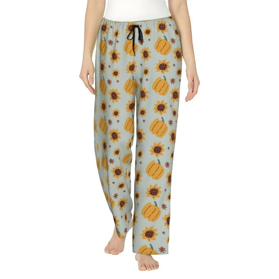 Sikiie Fall Thanksgiving Day Women’s Lounge Pants, Lounge Pants Sleep Bottoms, Lounge for Women, Womens Pajama Pants -Small