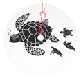 thumbnail image 1 of Sikiie Family Of Sea Turtles 30-48 inches {designName} Print Christmas Tree Skirt Snowman Xmas Tree Skirt with Edge Christmas Decorations for Holiday Party36", 1 of 7