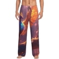 thumbnail image 1 of Sikiie Fantasy Bird Illustration Pajama Pants Men, PJ Bottoms, Sleep & Lounge Pants-Large, 1 of 6