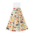 thumbnail image 1 of Sikiie Farm Hand Towel with Loop Hanging Towel Absorbent Tie Towels for Kitchen Tea Bar Bathroom Decor, 1 of 7