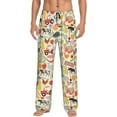 thumbnail image 1 of Sikiie Farm Mens Pajama Pants Sleep & Lounge Pants, PJ Bottoms With elastic waistb and Pockets Medium, 1 of 6