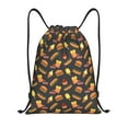 thumbnail image 1 of Sikiie Fast Food Drawstring Backpack Drawstring Bags, Draw String Back Bag for Sports, Gym, Travel, Swimming, Beach-Medium, 1 of 6