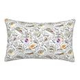 thumbnail image 1 of Sikiie Fastfood 2 Print Plush Pillow Cover, Wrinkle-proof and Stain-resistant Pillow Protector without Pillow Core, Home Decoration-16"x24", 1 of 6