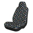 thumbnail image 1 of Sikiie Fastfood Car Seat Covers 2PCs Front Car Seat Covers Universal fit for Most Cars SUVs and Trucks-1, 1 of 9