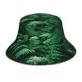 thumbnail image 1 of Sikiie Ferns Leave Green Foliage Reflective Double-Sided Bucket Hat, Sun Hat, for Gardening, Beaching, Camping, Hiking, Fishing, 1 of 6