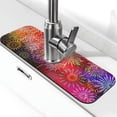 thumbnail image 1 of Sikiie Fireworks Splash Guard for Sink Faucet-1 PC Super Absorbent Fast Drying Mat Sink Gadgets-Splash Guard for Kitchen, Sink Mat, 1 of 7