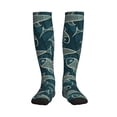 thumbnail image 1 of Sikiie Fish Style 1 Pairs Compression Socks for Men and Women 15-20 mmHg Running Support Socks, 1 of 7