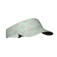 thumbnail image 1 of Sikiie Flora Daisy Cactus Sun Visor Hat Adjustable Velcro Golf Visor Sports Sunscreen Visor Hat for Outdoor Activities, 1 of 7