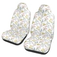 thumbnail image 1 of Sikiie Floral Car Seat Protector 2 Pack Car Seat Cushion Mat, Car Seat Covers for SUV, Truck, Van, 1 of 7