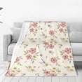 thumbnail image 1 of Sikiie Floral Ultra-Soft Micro flannel Blanket Luxury All Seasons Warm Blanket for Bedding Sofa and Travel (4 sizes)-50"x40", 1 of 7