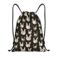 thumbnail image 1 of Sikiie Flowe Rooster Drawstring Backpack Drawstring Bags, Draw String Back Bag for Sports, Gym, Travel, Swimming, Beach-Medium, 1 of 6