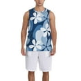 thumbnail image 1 of Sikiie Flower Basketball Jersey Reversible Men's Mesh Athletic Sports Shirts Training Practice S-4XLX-Large, 1 of 6