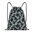thumbnail image 1 of Sikiie Flower Drawstring Backpack Drawstring Bags, Draw String Back Bag for Sports, Gym, Travel, Swimming, Beach-Small, 1 of 6
