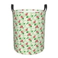 thumbnail image 1 of Sikiie Flower With Ladybug Print Round Dirty Clothes Basket, Waterproof Standing Foldable Storage Basket, for Laundry Room, Bedroom, Bathroom Storage-Medium, 1 of 6