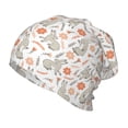 thumbnail image 1 of Sikiie Flower Rabbit Toddler Beanie Kids Beanie Hat Warm Winter Hats for Boys Girls Knit Cap, 1 of 7