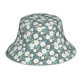 thumbnail image 1 of Sikiie Flower Reflective Double-Sided Bucket Hat, Sun Hat, for Gardening, Beaching, Camping, Hiking, Fishing, 1 of 6