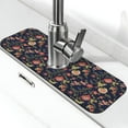 thumbnail image 1 of Sikiie Flower Splash Guard for Sink Faucet-1 PC Super Absorbent Fast Drying Mat Sink Gadgets-Splash Guard for Kitchen, Sink Mat, 1 of 7