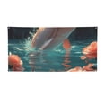 thumbnail image 1 of Sikiie Flower White Dolphin Custom Banners and Signs Customize Outdoor, Personalized Banner with Logo Text for Party Birthday, Customized Banner Decoration-Small, 1 of 8