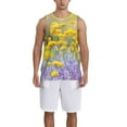 thumbnail image 1 of Sikiie Flowers And Butterflies Basketball Jersey Reversible Men's Mesh Athletic Sports Shirts Training Practice S-4XLX-Large, 1 of 6