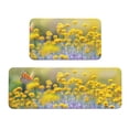 thumbnail image 1 of Sikiie Flowers And Butterflies Kitchen Mat 2 PCS Cushioned Kitchen Rug, Waterproof Non-Slip Kitchen Mats for Kitchen, Floor Home, Sink, Laundry, 1 of 6