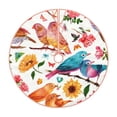 thumbnail image 1 of Sikiie Flowers Birds And Butterflies Nativity Christmas Tree Skirt, Jesus Christian Winter Holiday Tree Mat Decoration(30-48IN)30", 1 of 1