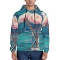 thumbnail image 1 of Sikiie Flowers in Glass Vase Men's Hoodie, Essentials Hoodie, Sweatshirt, Pullover Hooded Sweatshirt for Men-3X-Large, 1 of 7