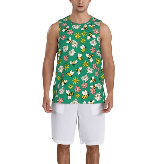 Sikiie Flying Bees Basketball Jersey Reversible Men's Mesh Athletic Sports Shirts Training Practice S-4XLX-Large