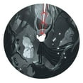 thumbnail image 1 of Sikiie Forest Black Ghost Warrior 30-48 inches {designName} Print Christmas Tree Skirt Snowman Xmas Tree Skirt with Edge Christmas Decorations for Holiday Party-48", 1 of 7