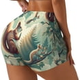 thumbnail image 1 of Sikiie Forest squirrel surreal Workout Shorts Women Scrunch Butt Gym Shorts Seamless High Waist Tummy Control Yoga Biker Athletic Shorts-Medium, 1 of 8