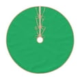thumbnail image 1 of Sikiie Forestgreen Nativity Christmas Tree Skirt, Jesus Christian Winter Holiday Tree Mat Decoration(30-48IN)48", 1 of 6