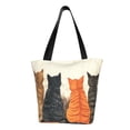 thumbnail image 1 of Sikiie Four Cats Watching Rain Shoulder Bag Casual Hobo Crossbody Tote Bag for Women and Men Large Purse Messenger Bag Travel Work, 1 of 6