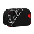 thumbnail image 1 of Sikiie French Bulldog Print Flip Double-layer Pencil Case, All-purpose Stationery Bag for Study and Office, Zipper Design, Unisex, 1 of 7