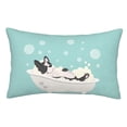 thumbnail image 1 of Sikiie French Bulldog Taking a Bath Pillow Covers, Throw Pillow Case Cushion Covers,Cushion for Bedroom,Couch,Home-20"x30", 1 of 6