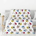 thumbnail image 1 of Sikiie French Bulldog With Coffee Cup Cozy Flannel Fleece Throw Blanket: Lightweight & Thick for All Seasons - Perfect for Women, Men, & Kids"50"x40", 1 of 6