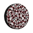 thumbnail image 1 of Sikiie French Bulldog1 PVC Leather Spare Tire Wheel Cover Spare Tire Cover, for Car Truck SUV Camper Trailer Universal Fit(14-17in)-14 inch, 1 of 6