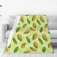 thumbnail image 1 of Sikiie Fresh Corn Ultra-Soft Micro flannel Blanket Luxury All Seasons Warm Blanket for Bedding Sofa and Travel (4 sizes)-50"x40", 1 of 7