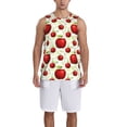 thumbnail image 1 of Sikiie Fruit Apples Basketball Jersey Reversible Men's Mesh Athletic Sports Shirts Training Practice S-4XLXX-Large, 1 of 6